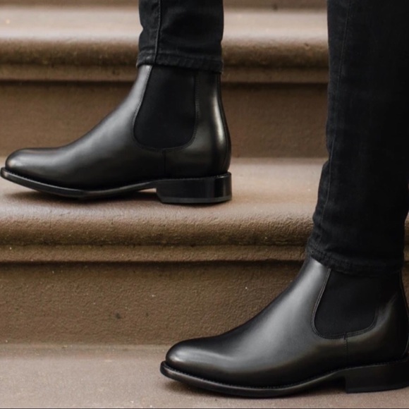 Kenneth Cole Mens Black Ankle Bootssize 